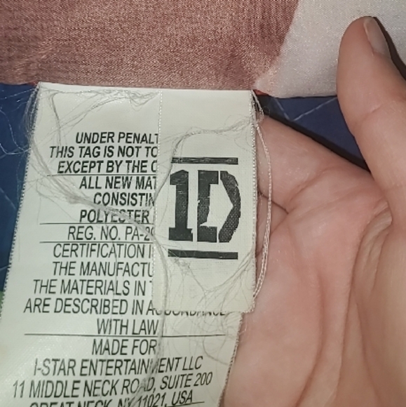 1D one direction I love Harry Styles throw pillow build a bear Liam zayn niall - Picture 5 of 5